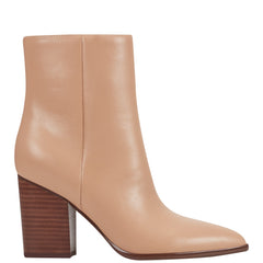 Marc Fisher Melysa Dress Bootie | Light Natural Leather