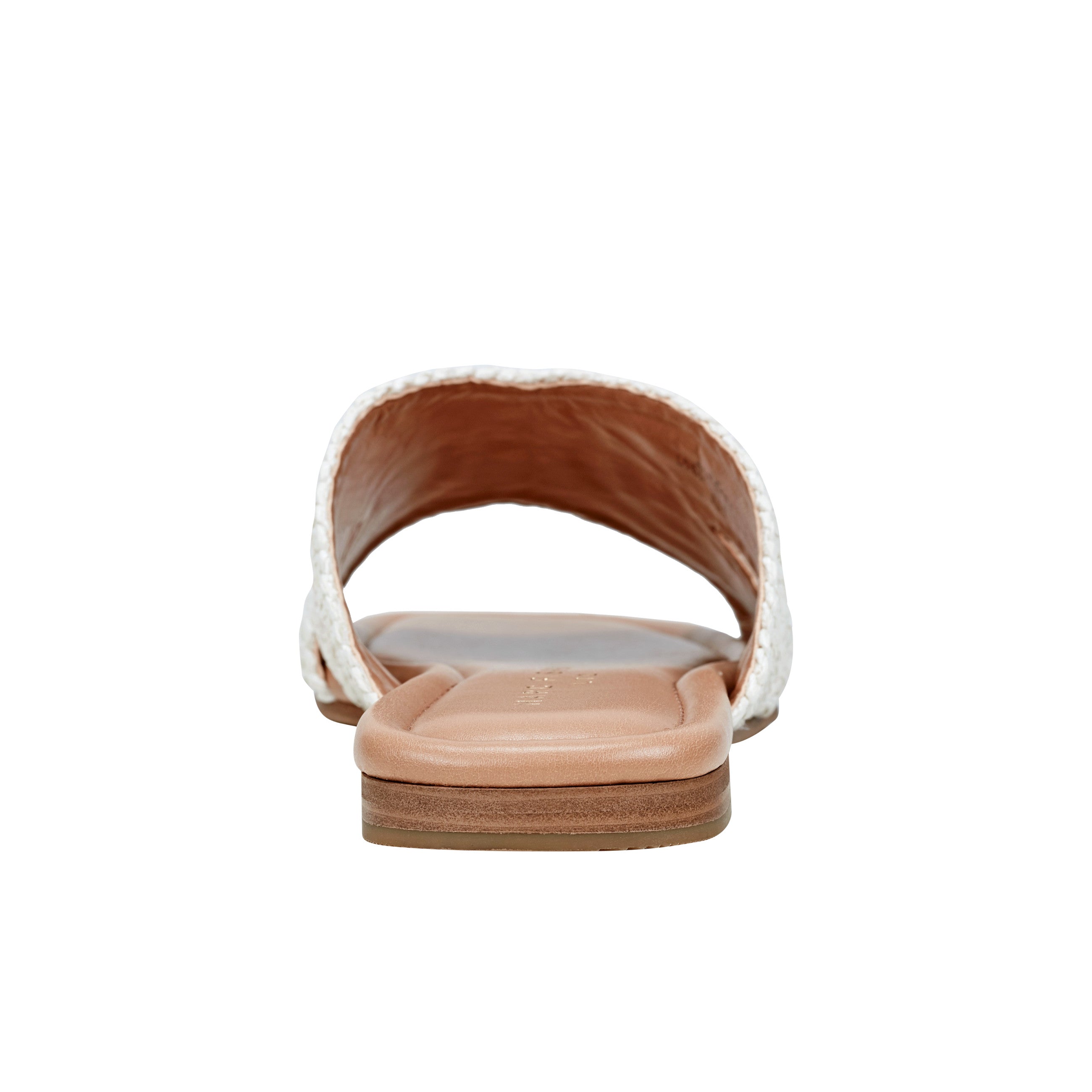 Marc Fisher Narda Flat Sandal | White