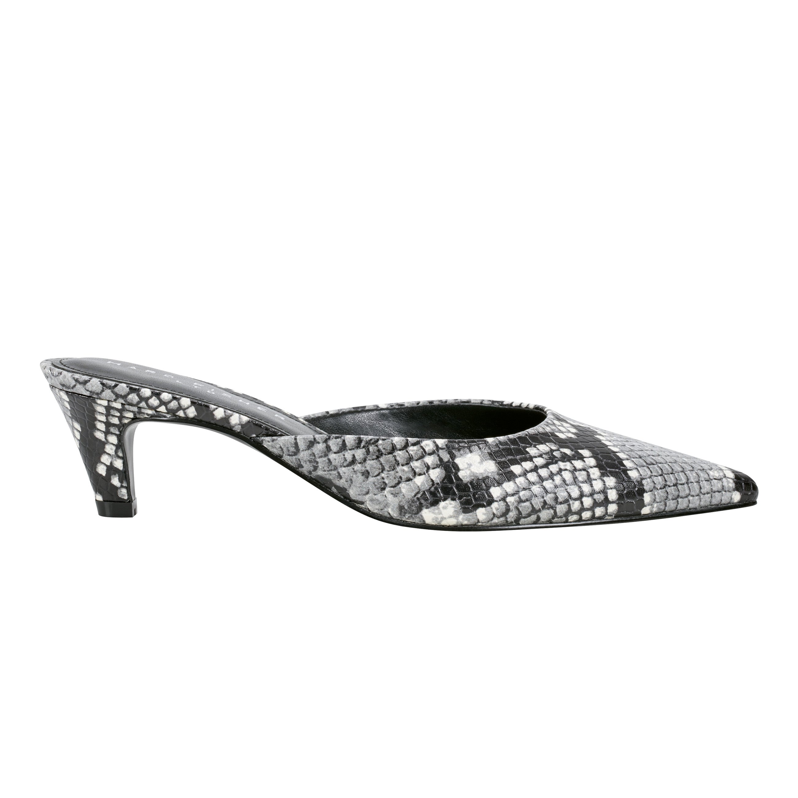 Marc Fisher Rosa Heeled Mule | Snake Print