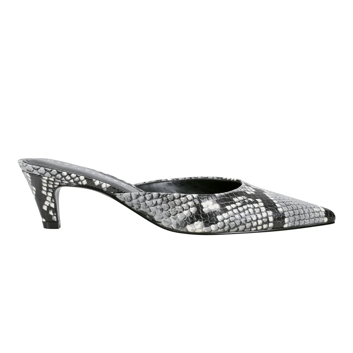 Marc Fisher Rosa Heeled Mule | Snake Print