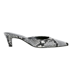 Marc Fisher Rosa Heeled Mule | Snake Print