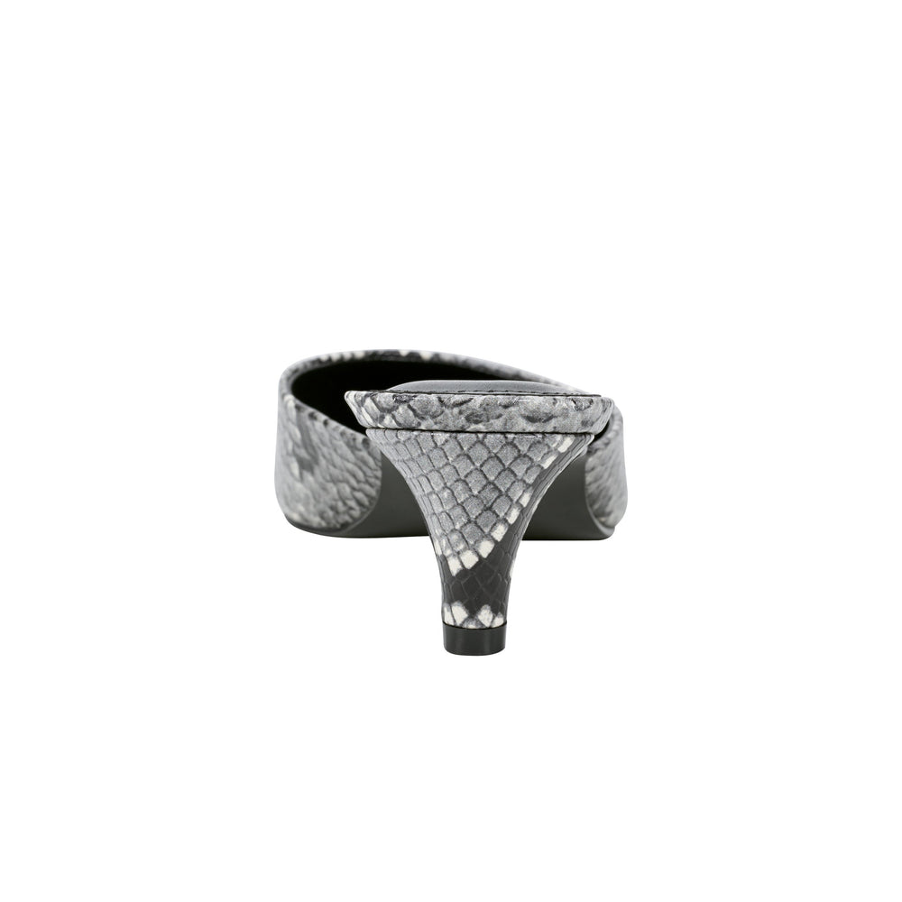Marc Fisher Rosa Heeled Mule | Snake Print