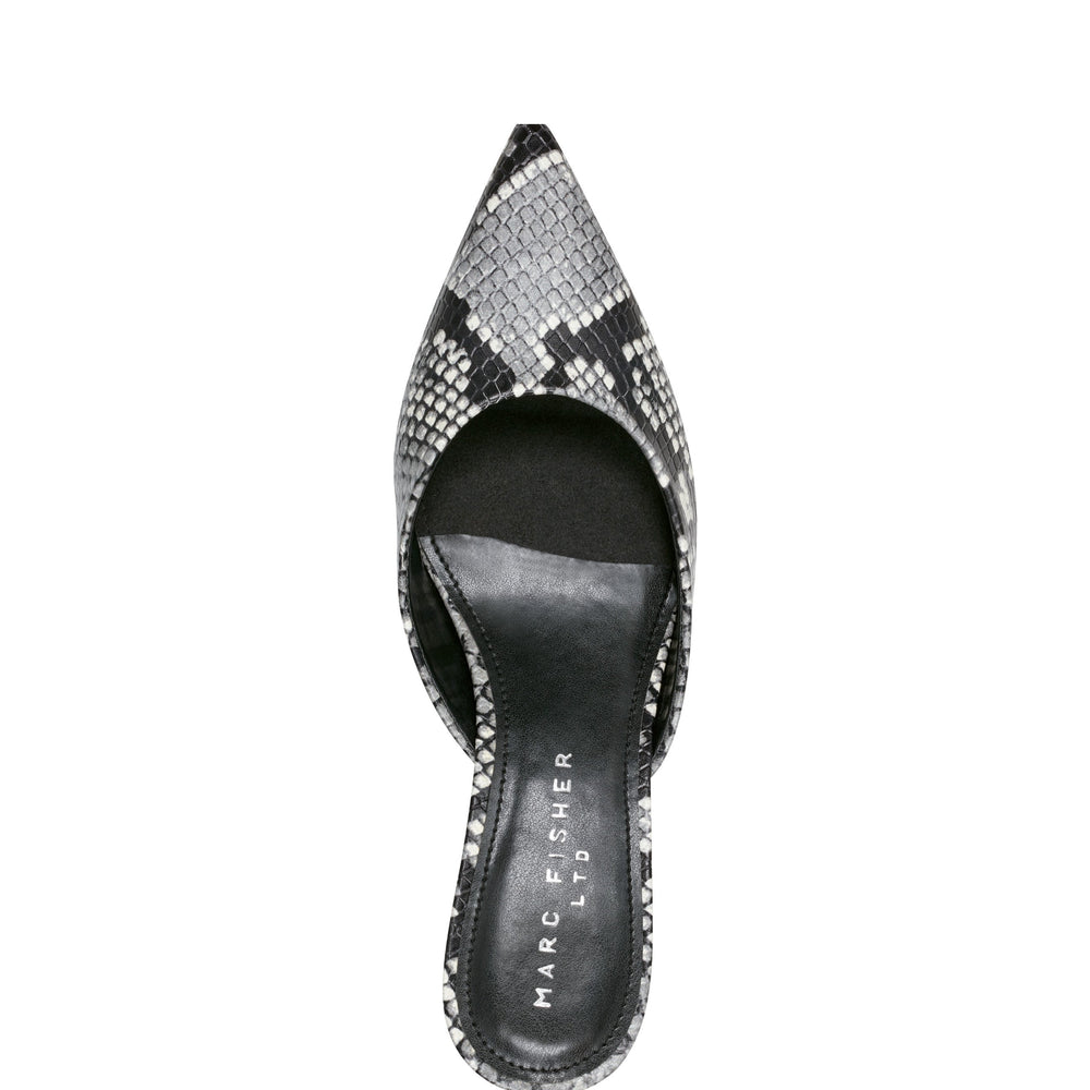 Marc Fisher Rosa Heeled Mule | Snake Print