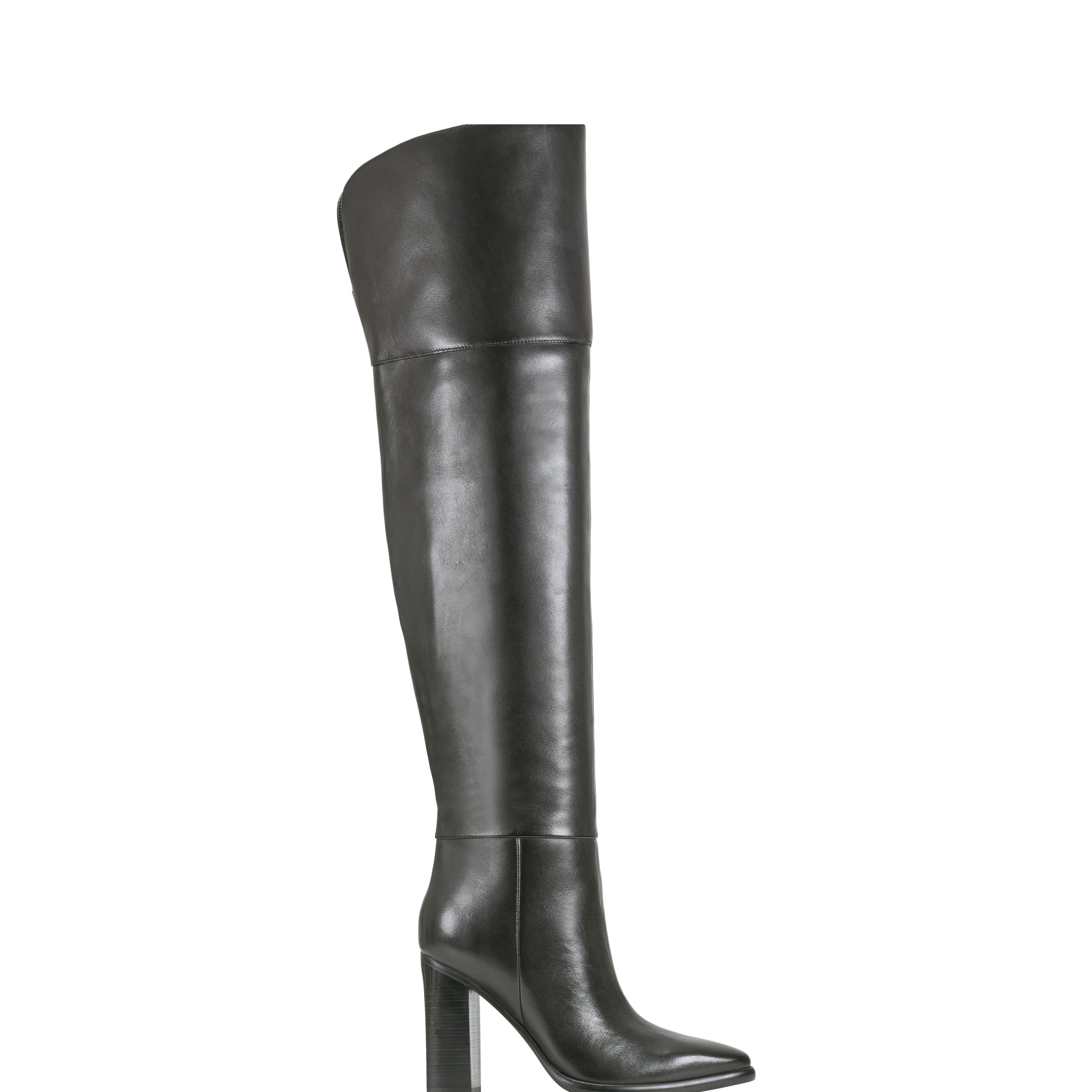 Marc Fisher Lasli Over the Knee Boot | Black Leather