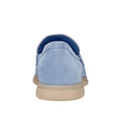 Marc Fisher Yanelli Casual Loafer | Light Blue Suede