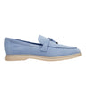 Marc Fisher Yanelli Casual Loafer | Light Blue Suede