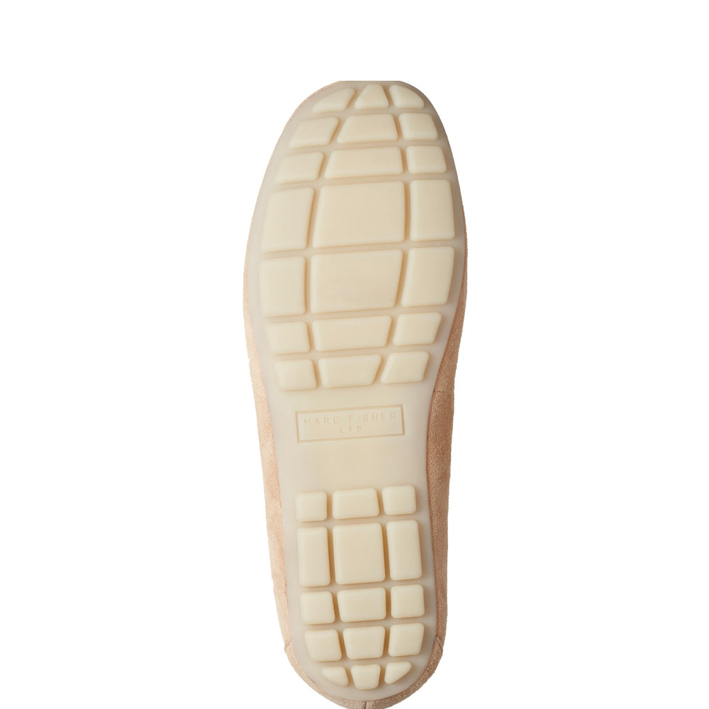 Marc Fisher Layney Casual Tassle Loafer | Natural Suede