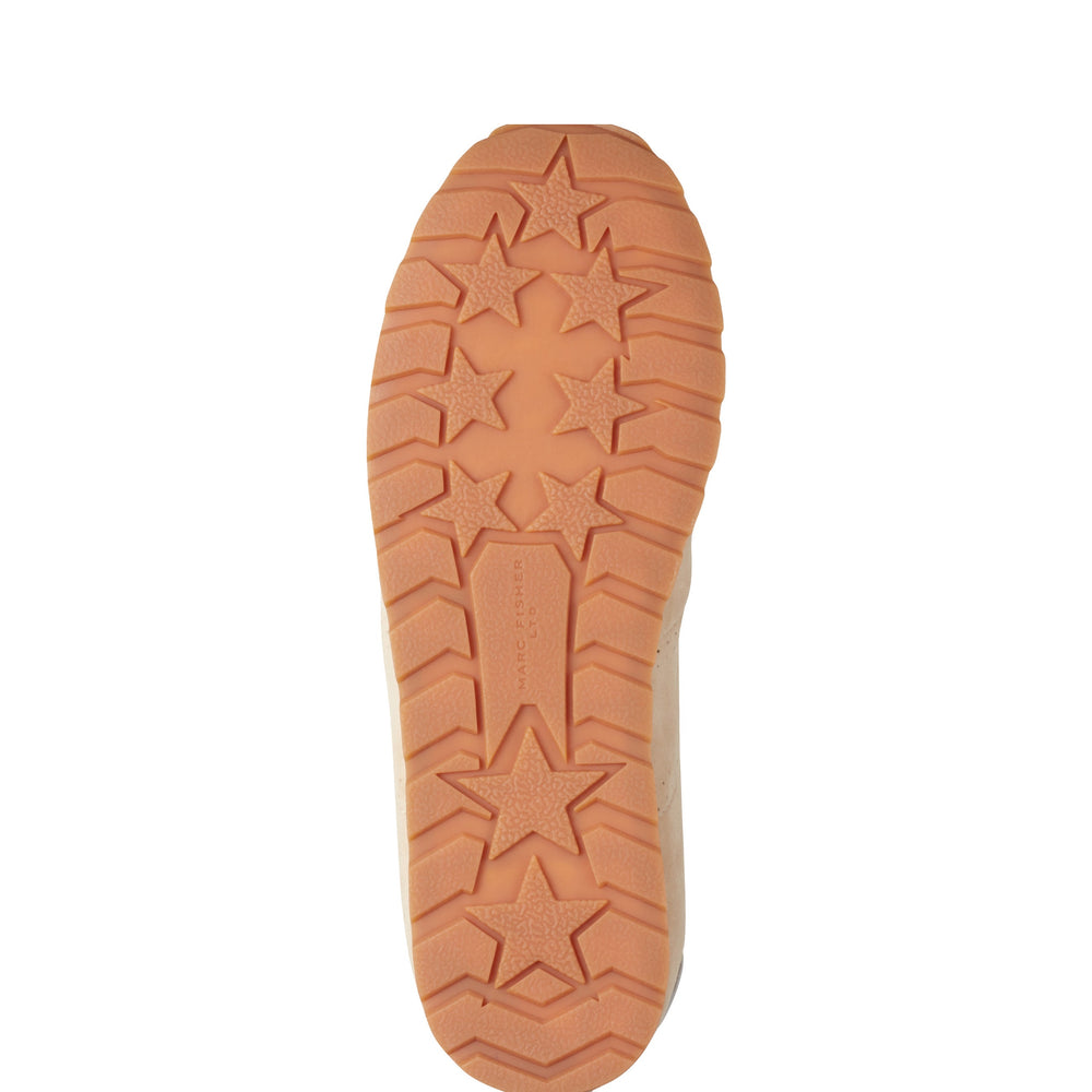 Marc Fisher Teddy Laceup Sneaker | Natural Suede