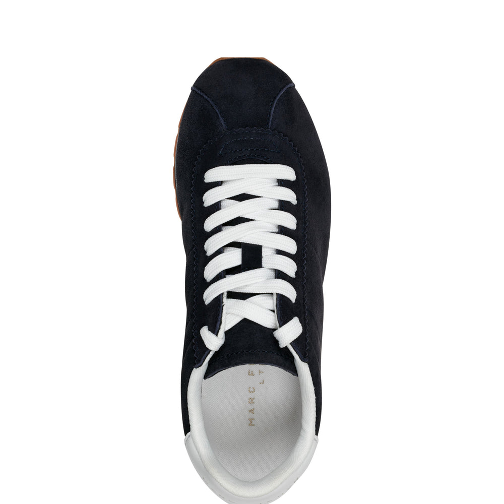 Marc Fisher Teddy Laceup Sneaker | Navy Suede