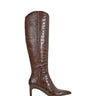 Marc Fisher Quinnie Dress Boot | Brown Croco