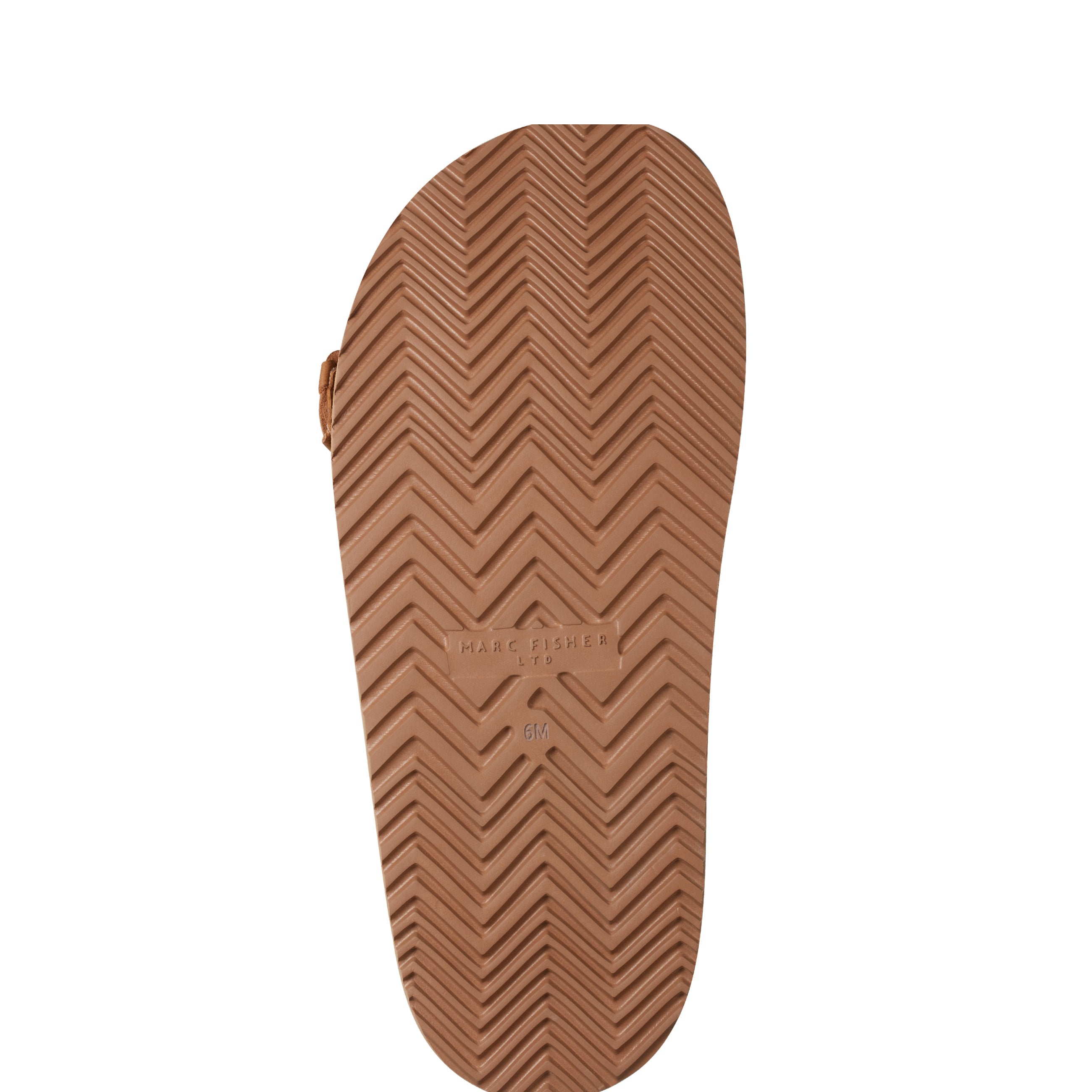 Marc Fisher Auggie Woven Footbed Sandal | Natural Leather