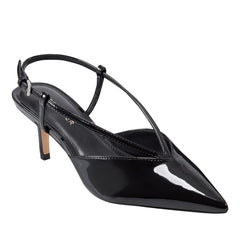 Marc Fisher Avila Slingback Pump | Black Patent