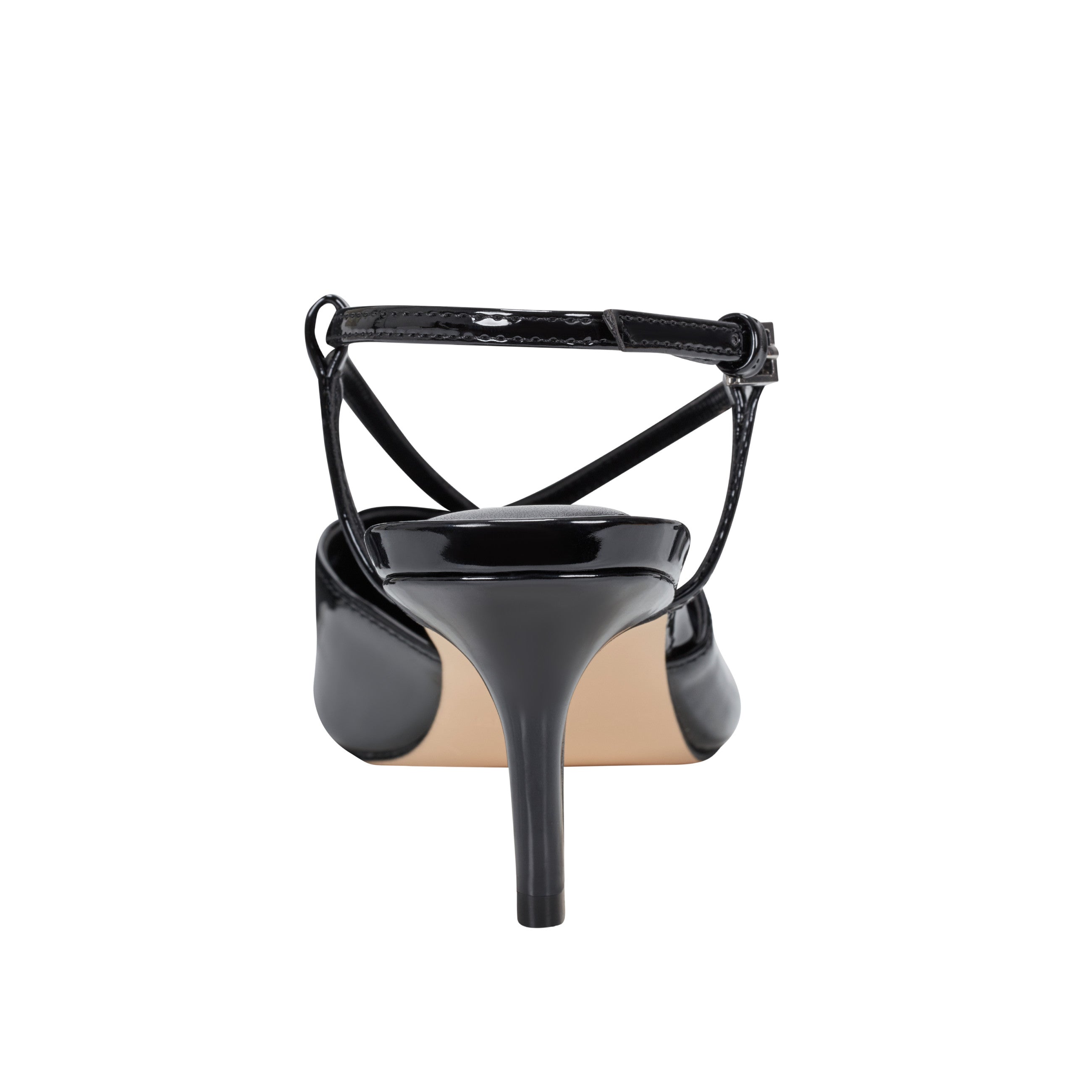 Marc Fisher Avila Slingback Pump | Black Patent