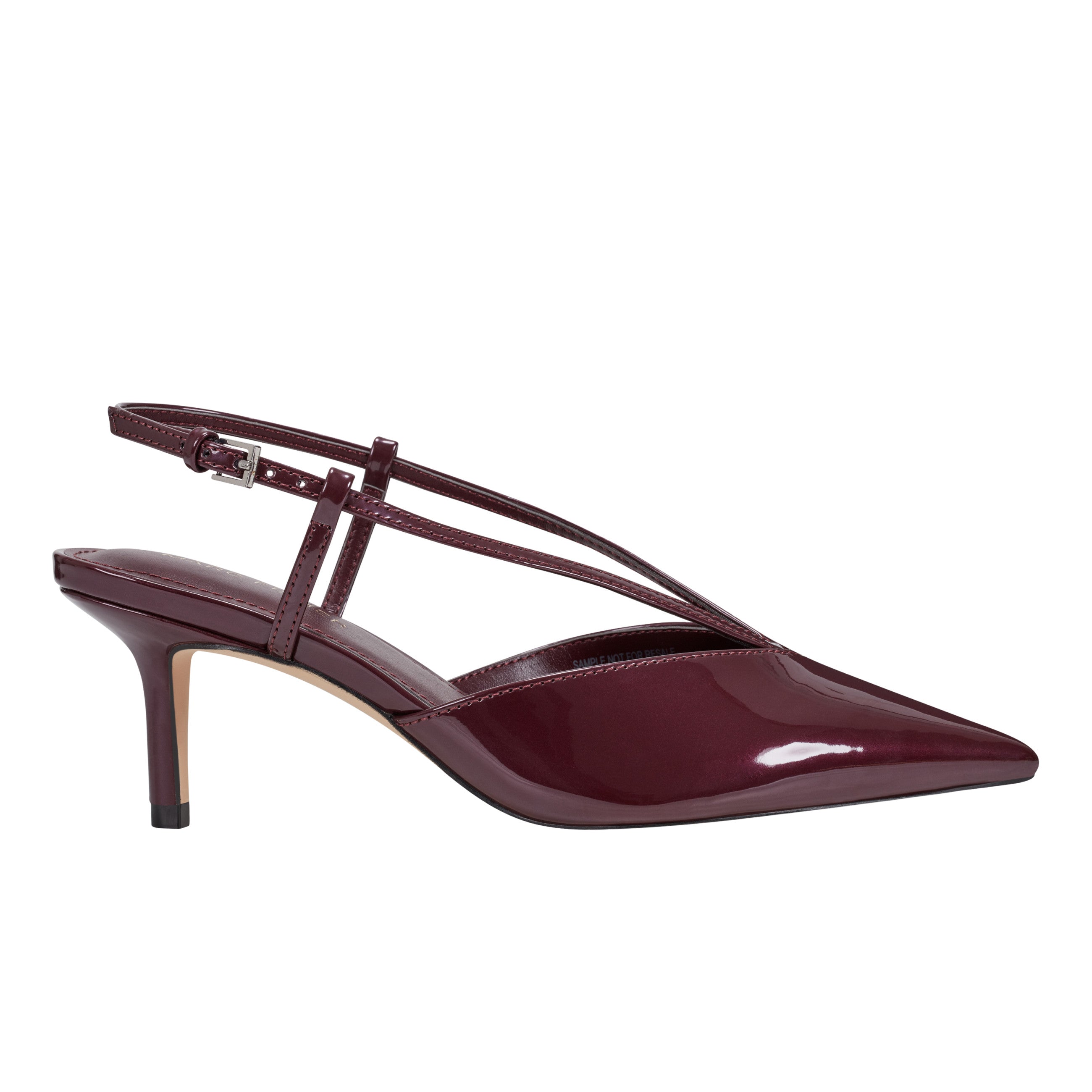 Marc Fisher Avila Slingback Pump | Merlot Patent
