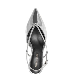 Marc Fisher Avila Slingback Pump | Silver