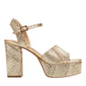 Marc Fisher Calyn Platform Sandal | Gold