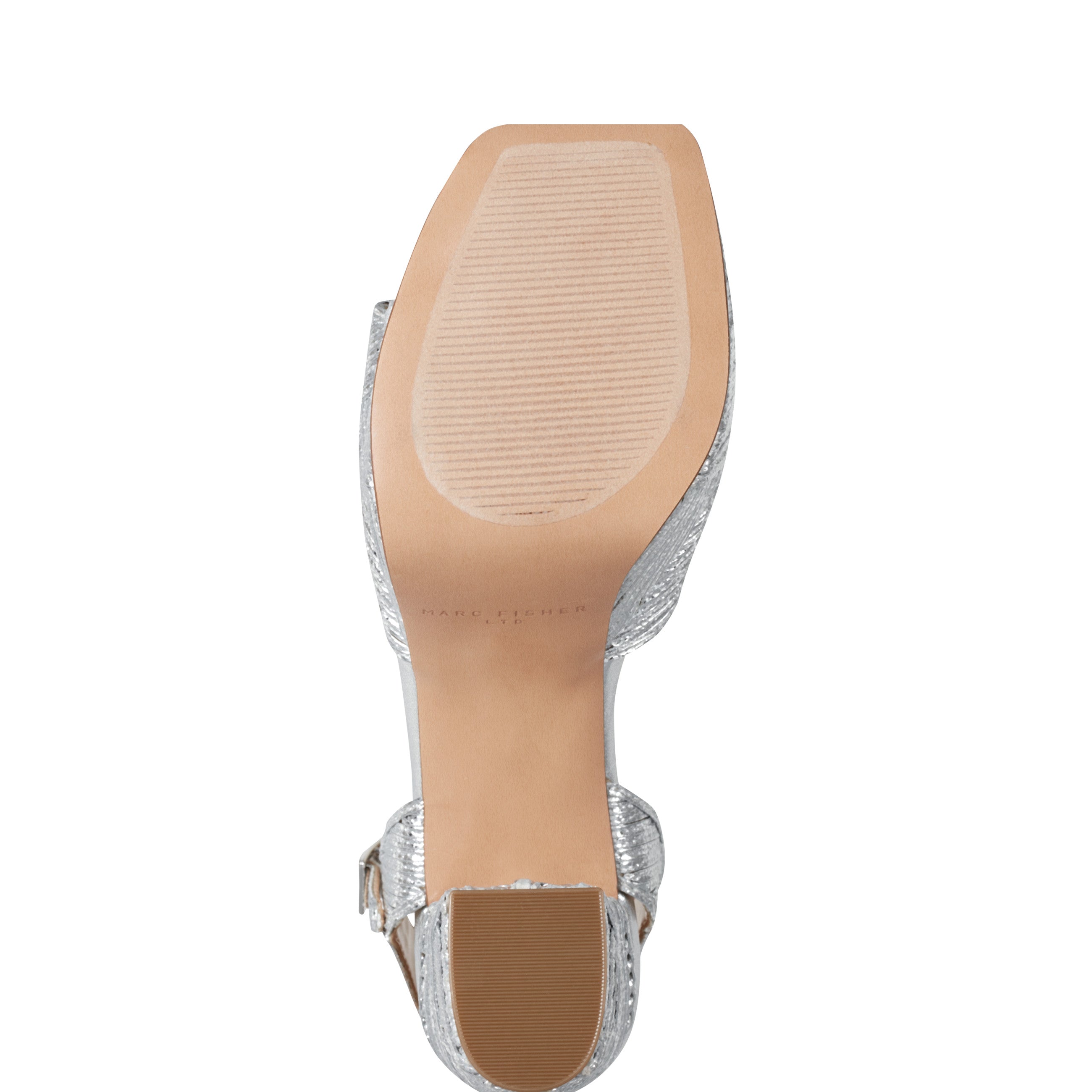 Marc Fisher Calyn Platform Sandal | Silver
