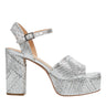 Marc Fisher Calyn Platform Sandal | Silver