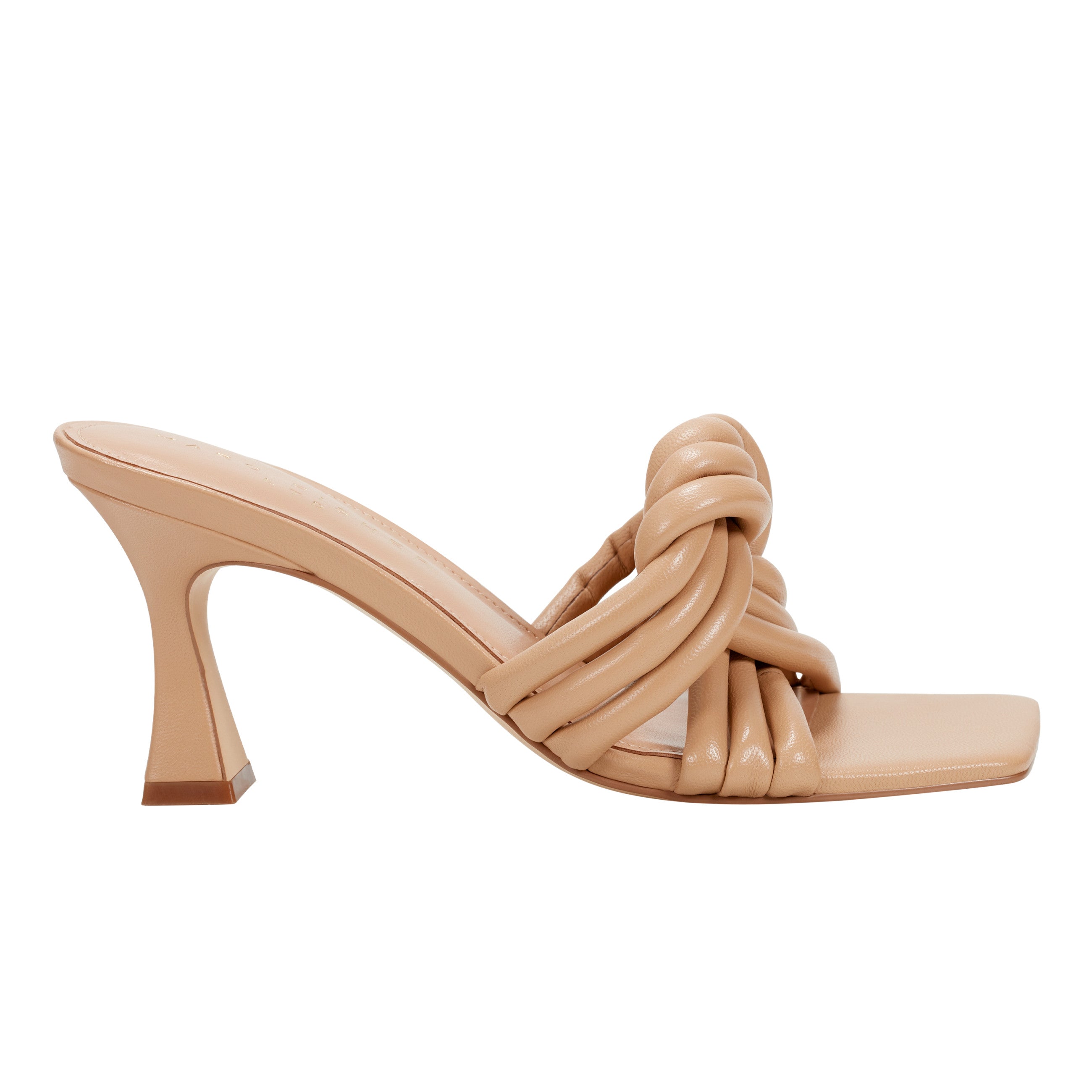 Marc Fisher Dru Knotted Slide Sandal | Natural