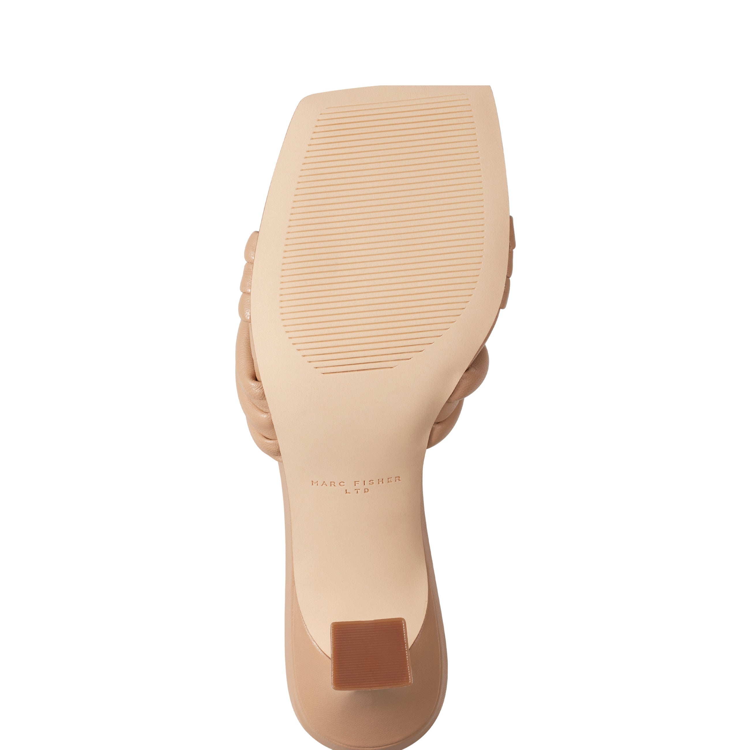 Marc Fisher Dru Knotted Slide Sandal | Natural