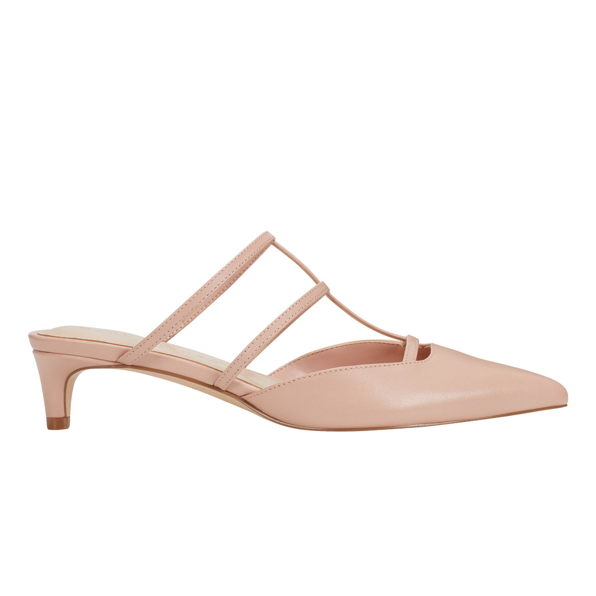 Marc Fisher Kodie Caged Strappy Pump | Natural Leather