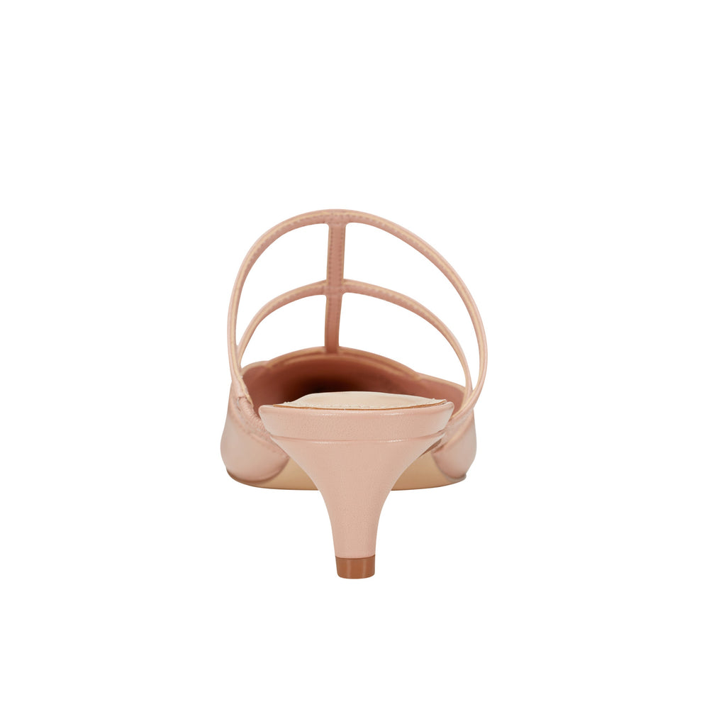 Marc Fisher Kodie Caged Strappy Pump | Natural Leather