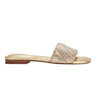 Marc Fisher Murphy Flat Sandal | Gold