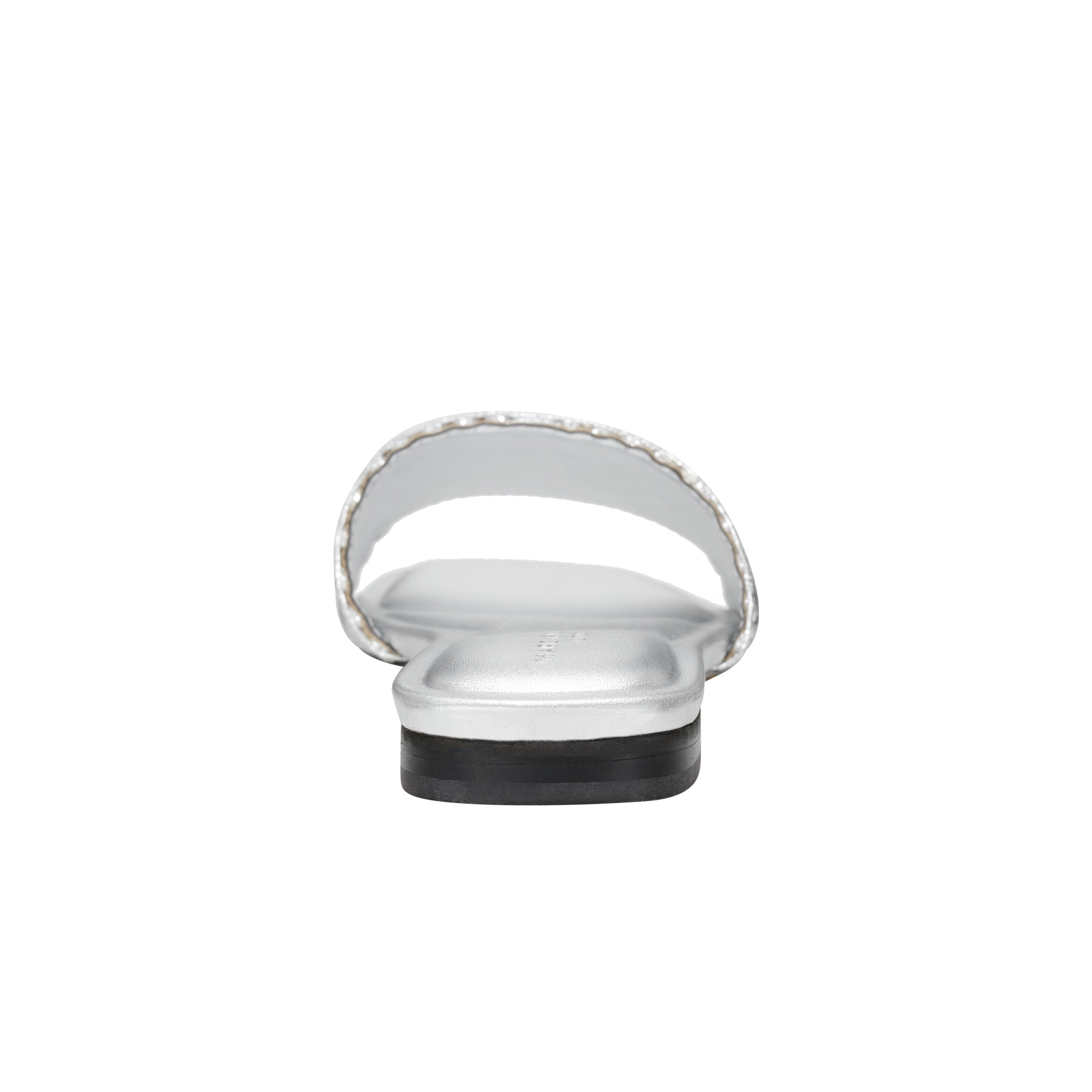 Marc Fisher Murphy Flat Sandal | Silver