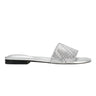 Marc Fisher Murphy Flat Sandal | Silver