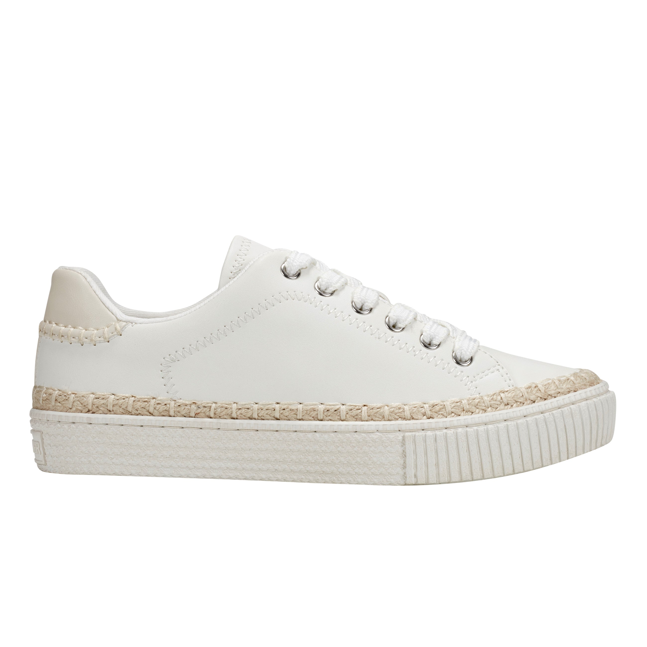 Marc Fisher Spryng Platform Laceup Sneaker | Chic Cream