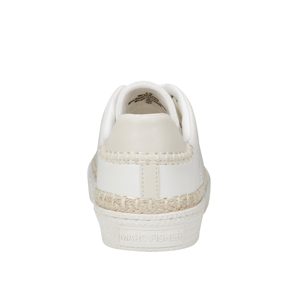 Marc Fisher Spryng Platform Laceup Sneaker | Chic Cream