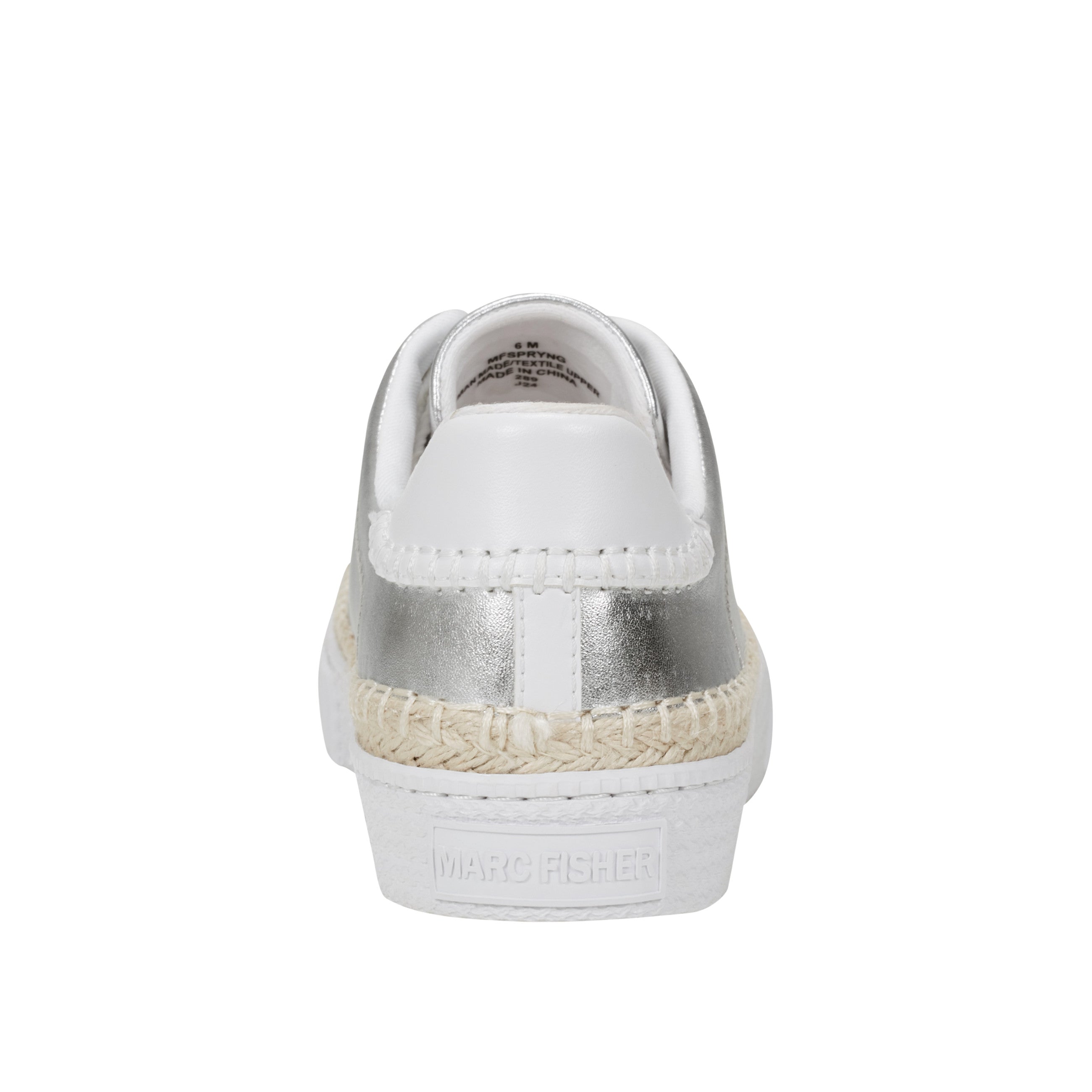 Marc Fisher Spryng Platform Laceup Sneaker | Silver