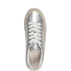 Marc Fisher Spryng Platform Laceup Sneaker | Silver