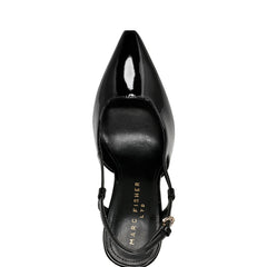 Marc Fisher Torry Slingback Pump | Black Patent Leather