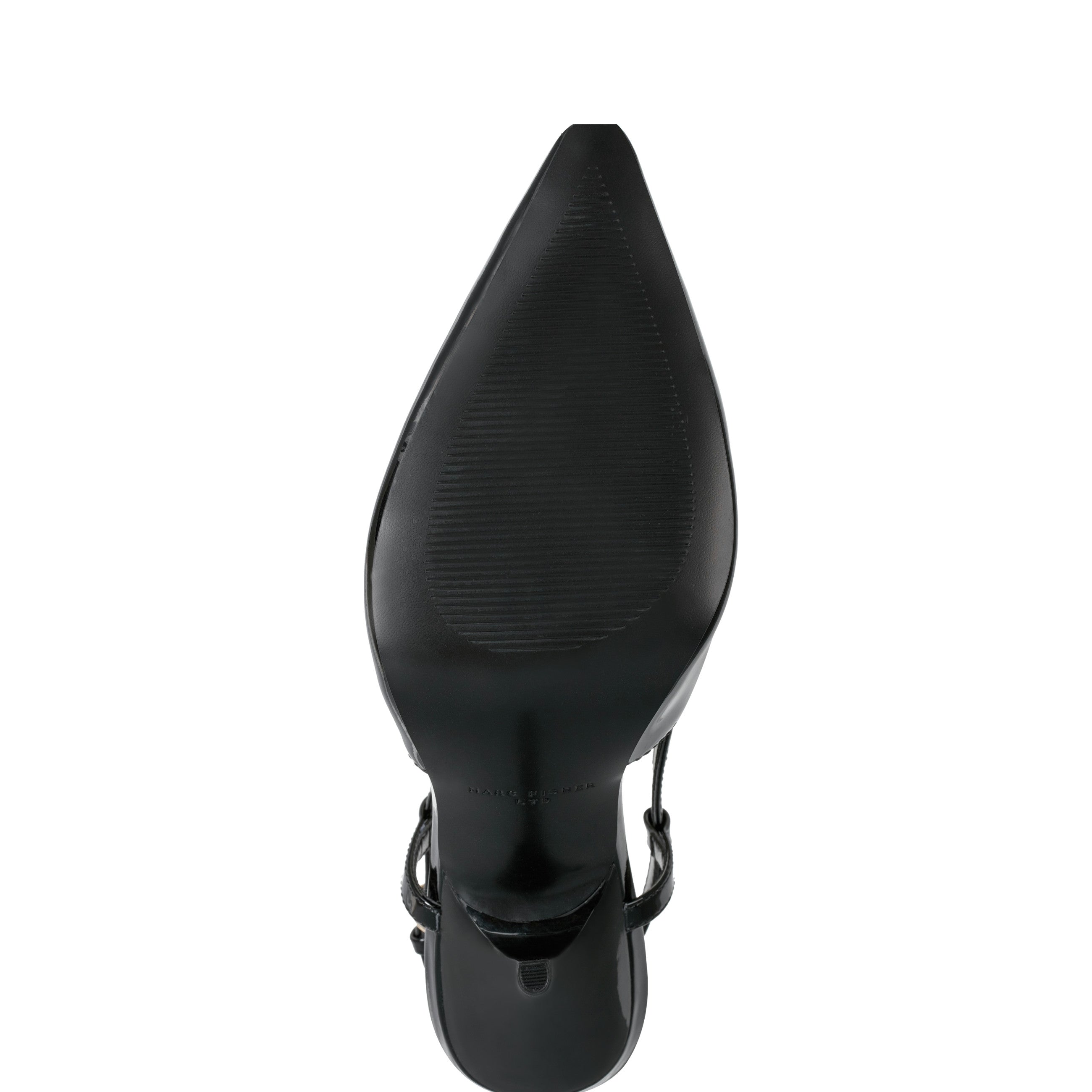 Marc Fisher Torry Slingback Pump | Black Patent Leather