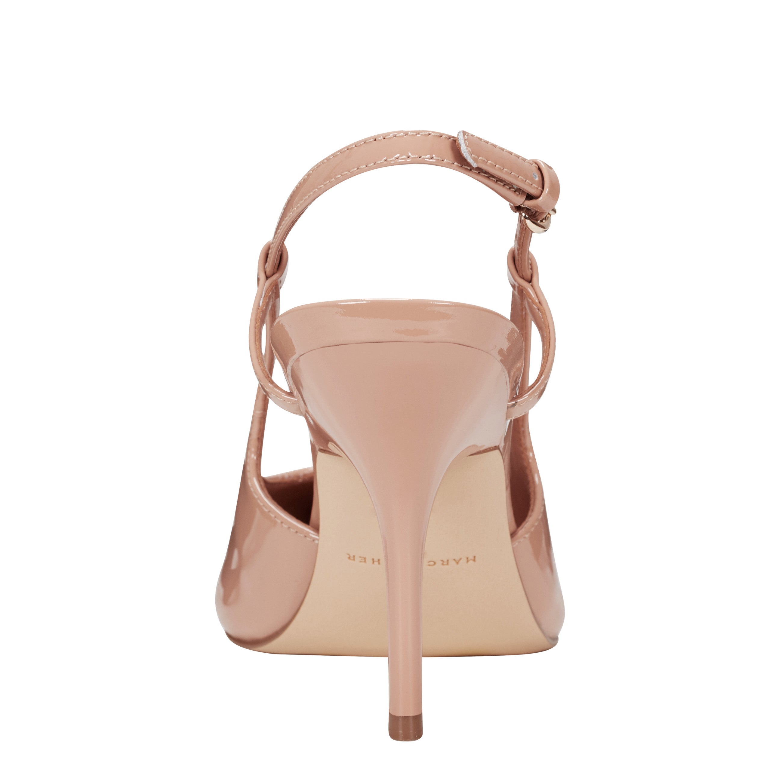 Marc Fisher Torry Slingback Pump | Natural Patent Leather