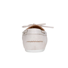 Marc Fisher Uleena Boat Shoe In Light Natural Leather V Uleena Lna04 | Light Natural Leather