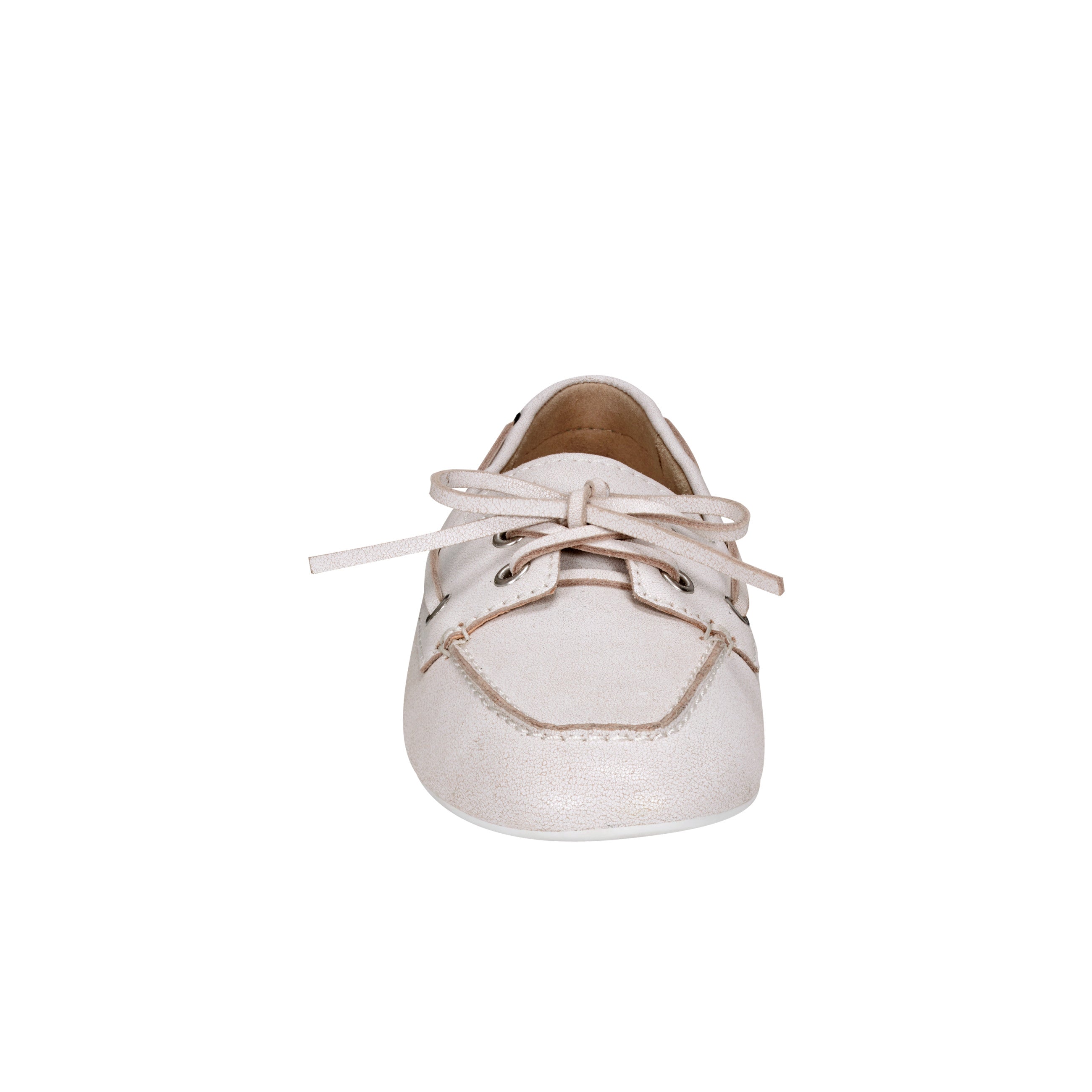 Marc Fisher Uleena Boat Shoe In Light Natural Leather V Uleena Lna04 | Light Natural Leather