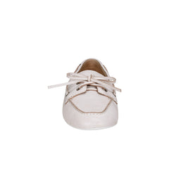 Marc Fisher Uleena Boat Shoe In Light Natural Leather V Uleena Lna04 | Light Natural Leather