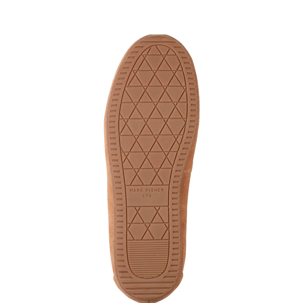 Marc Fisher Uleena Boat Shoe In Natural Suede V Uleena Mna01 | Natural Suede