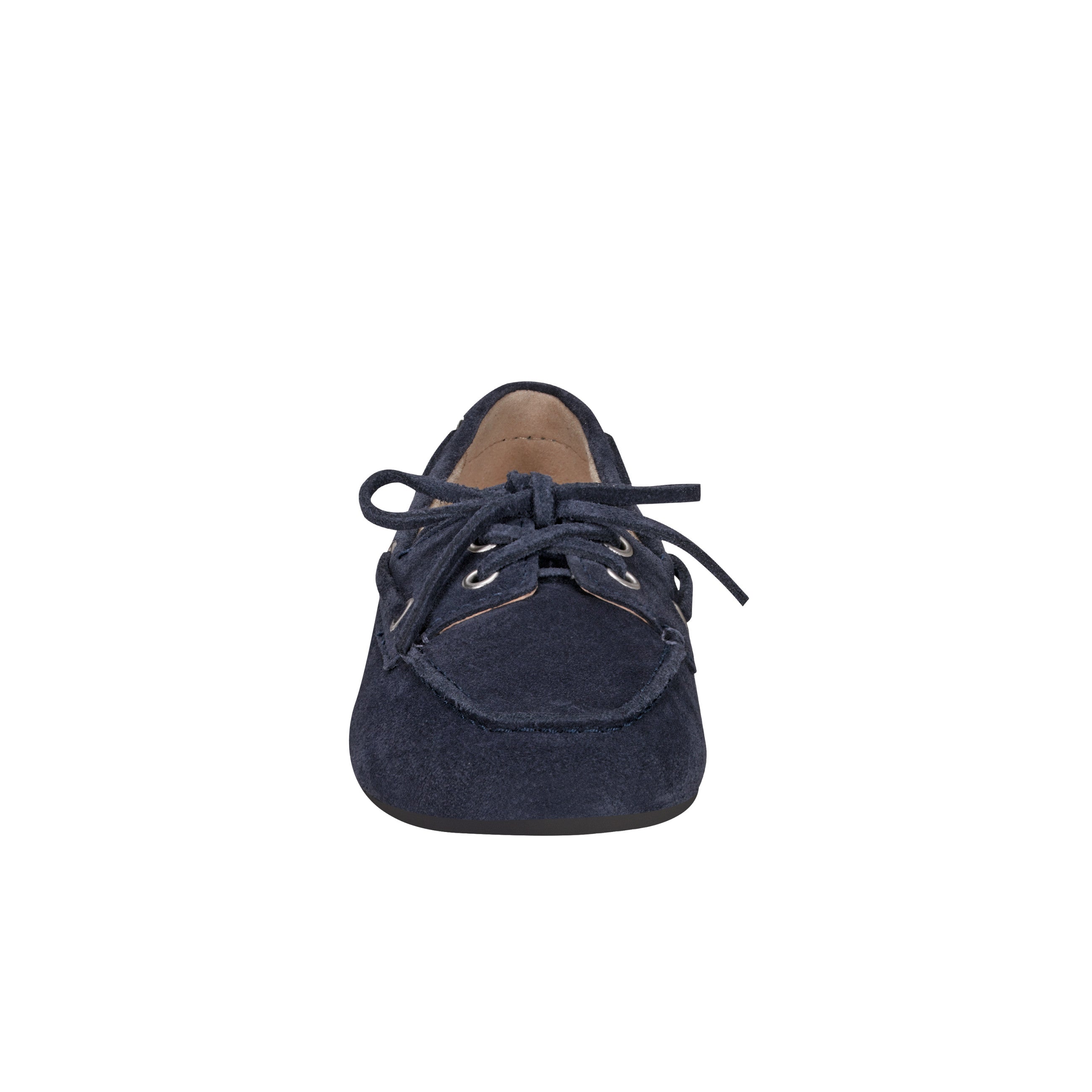 Marc Fisher Uleena Boat Shoe In Navy Suede V Uleena Mbl01 | Navy Suede