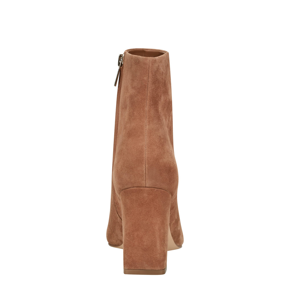 Marc Fisher Yanara Heeled Bootie | Natural Suede