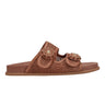 Marc Fisher Valena Woven Footbed Sandal | Brown Raffia