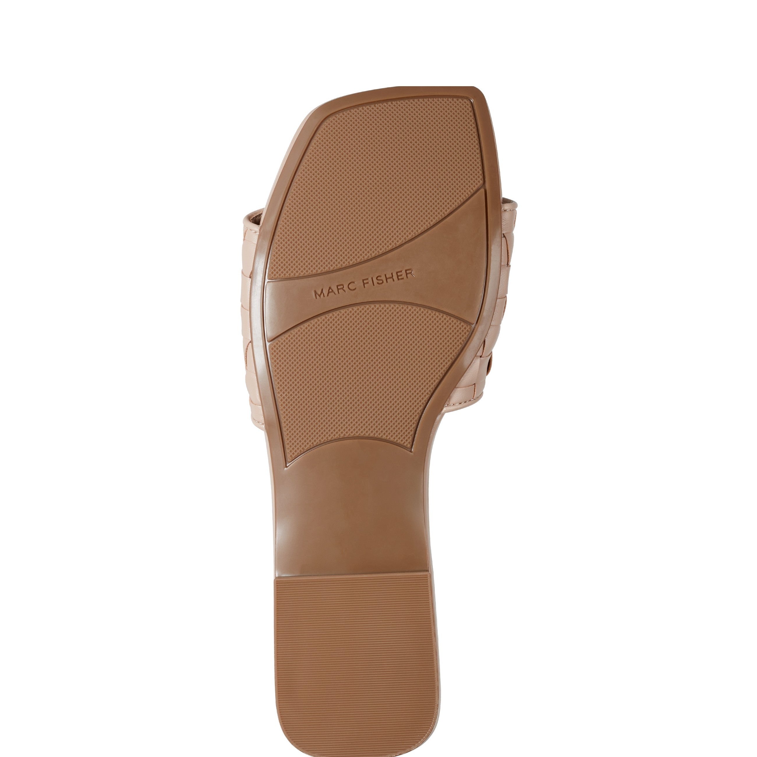 Marc Fisher Lecee Woven Flat Sandal | Light Natural