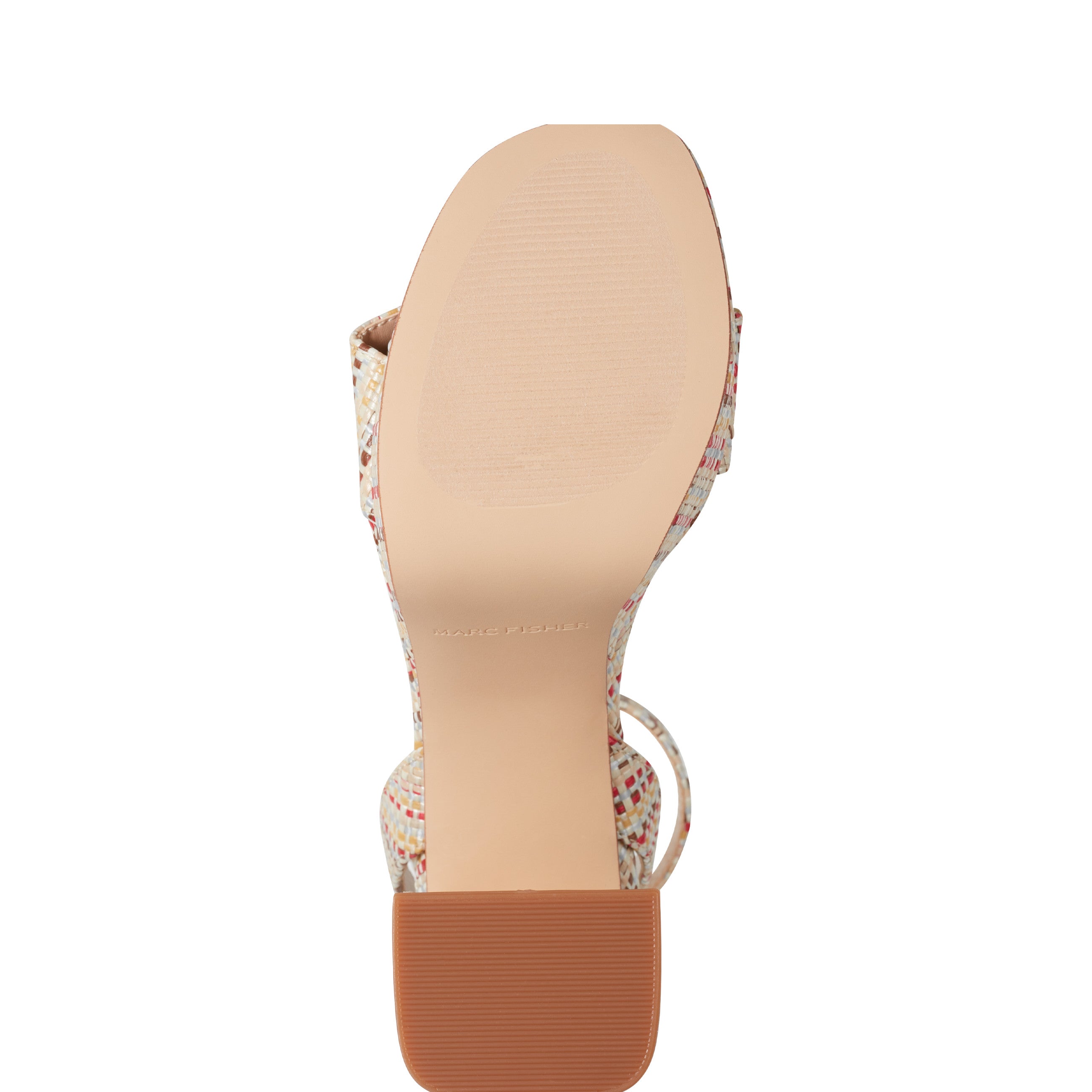 Marc Fisher Sadel Platform Sandal | Multi Raffia