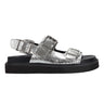 Marc Fisher Agenda Footbed Sandal | Silver