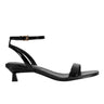 Marc Fisher Alona Ankle Strap Sandal | Black Patent Leather