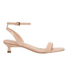 Marc Fisher Alona Ankle Strap Sandal | Natural Patent Leather