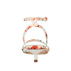 Marc Fisher Alona Ankle Strap Sandal | White Floral