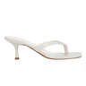 Marc Fisher Amelea Thong Sandal | Cream Croco Leather